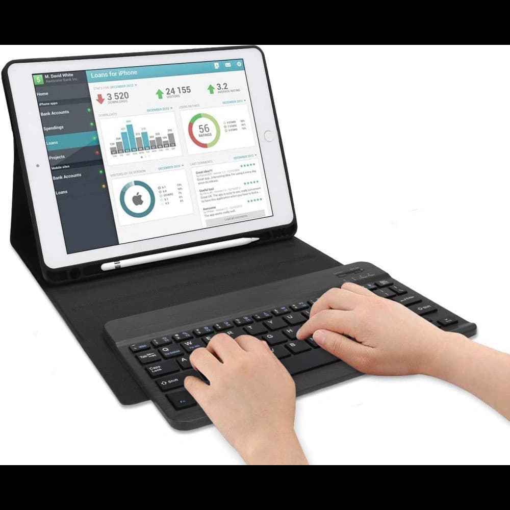 Etui Tech-Protect Sc Pen + Keyboard Samsung Galaxy Tab S6 Lite 10.4 2022/2020 Fekete - 3