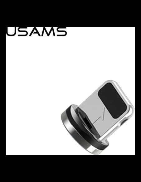 USAMS Adapter Magnetic Lightning bulk silver SJ157USBTA (US-SJ157)