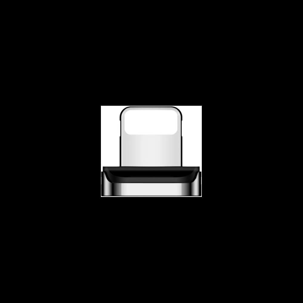 Adaptér USAMS magnetický U28 lightning bulk stříbrný/silver SJ325LNTA - 1