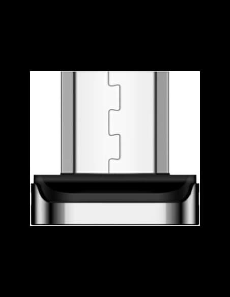 USAMS Adapter Magnetic U28 microUSB bulk silver SJ325MCTA