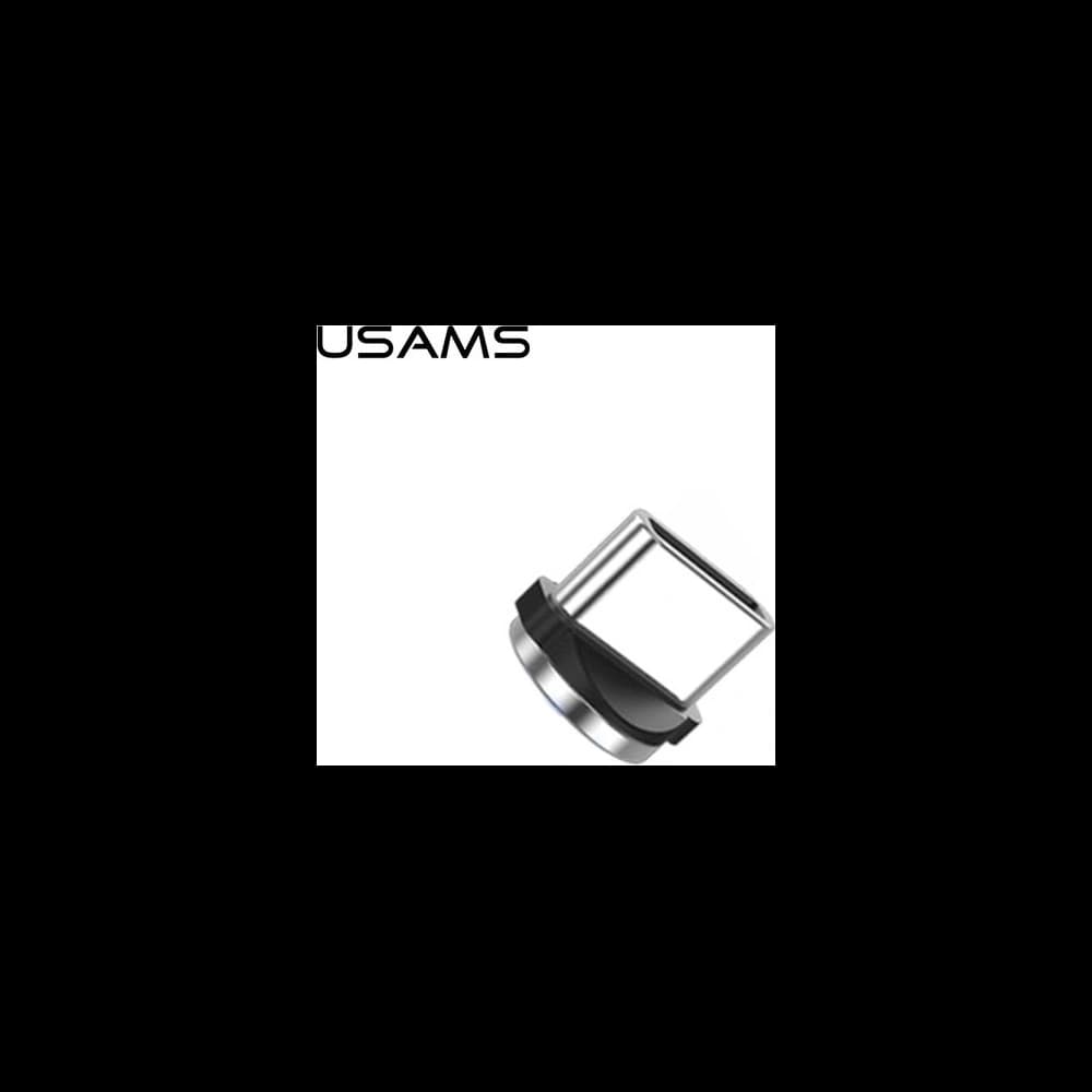 USAMS Adapter Magnetic USB-C bulk silver SJ159USBTA (US-SJ159) - 1