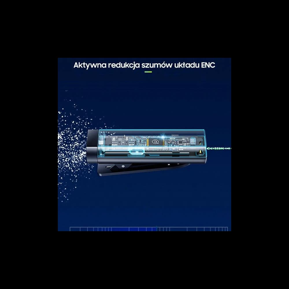 Microfonul lavalier wireless USAMS ENC 2.4G, model ZB244MKF01, cu Lightning. - 7