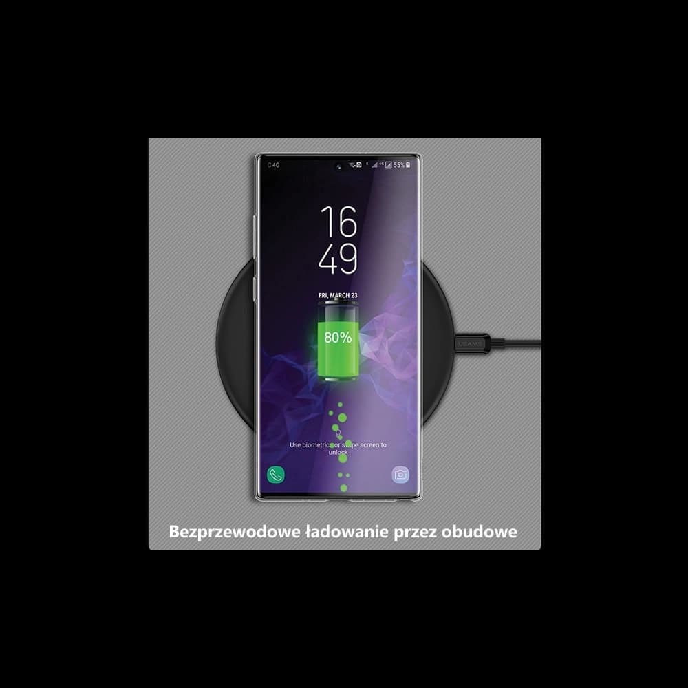 Etui USAMS Primary Samsung Galaxy Note 10+ Plus průhledné NOTE10PYS01 - 4