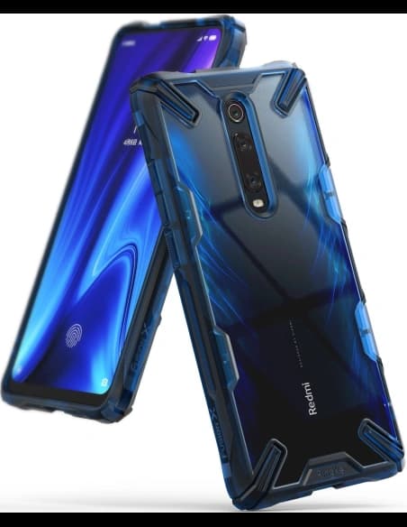 Case Ringke Fusion-X Xiaomi Mi 9T/Pro & Redmi K20/Pro Space Blau
