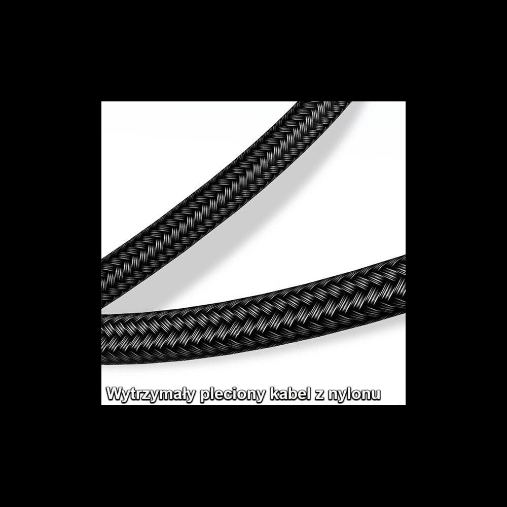 Kabel geflochten USAMS U26 4w1 1.5m 2A Schnellladung Federn (2xlightning/microUSB/USB-C) SJ349USB01 - 11