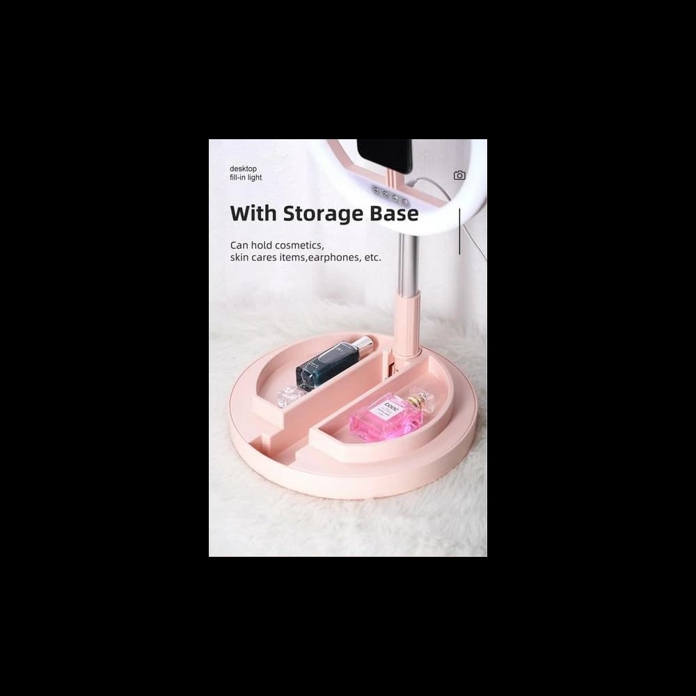 Lampa kroužková LED ring USAMS růžová/pink ZB120ZJ03 - 11