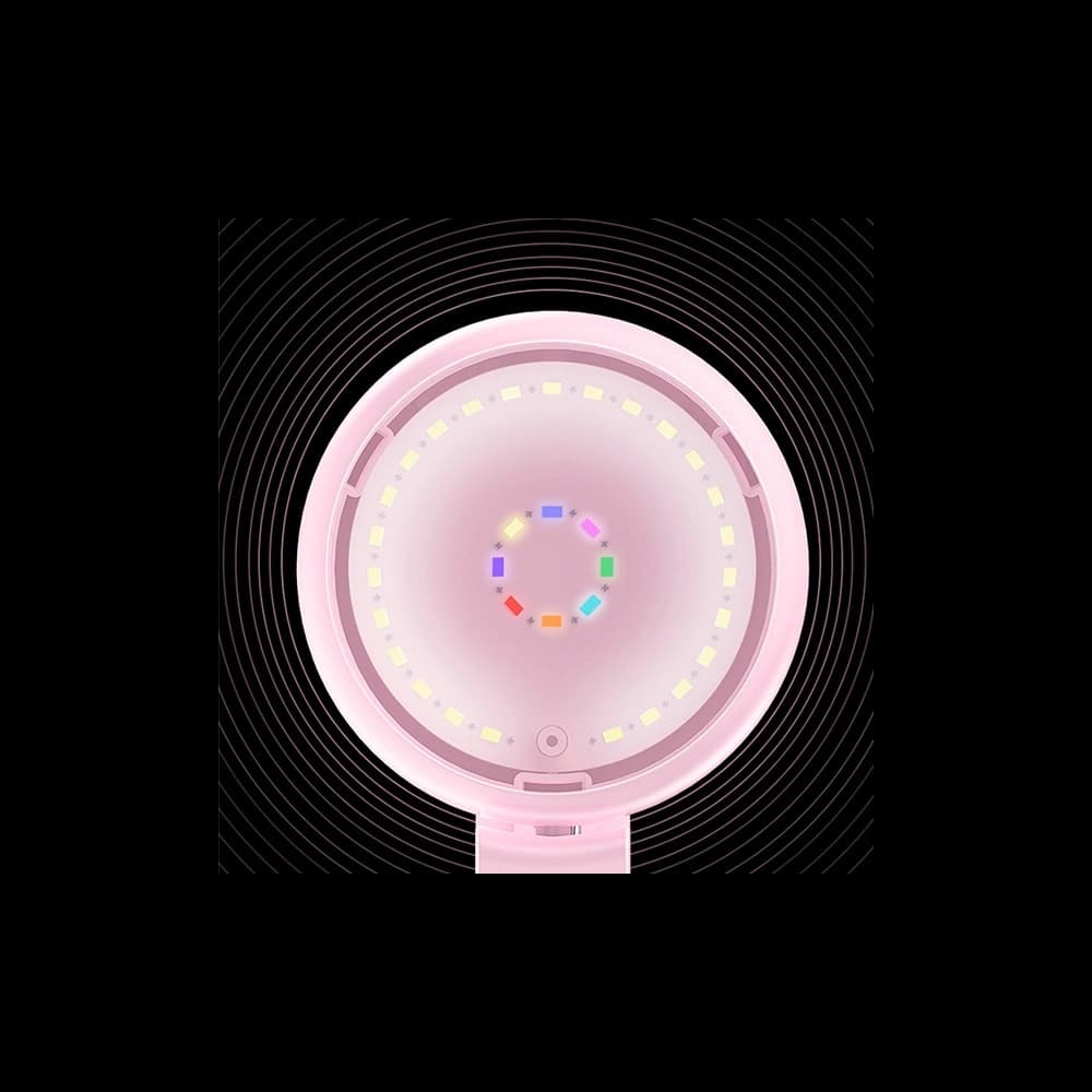 USAMS LED lámpa Selfie rózsaszín/pink ZB55D01 - 3