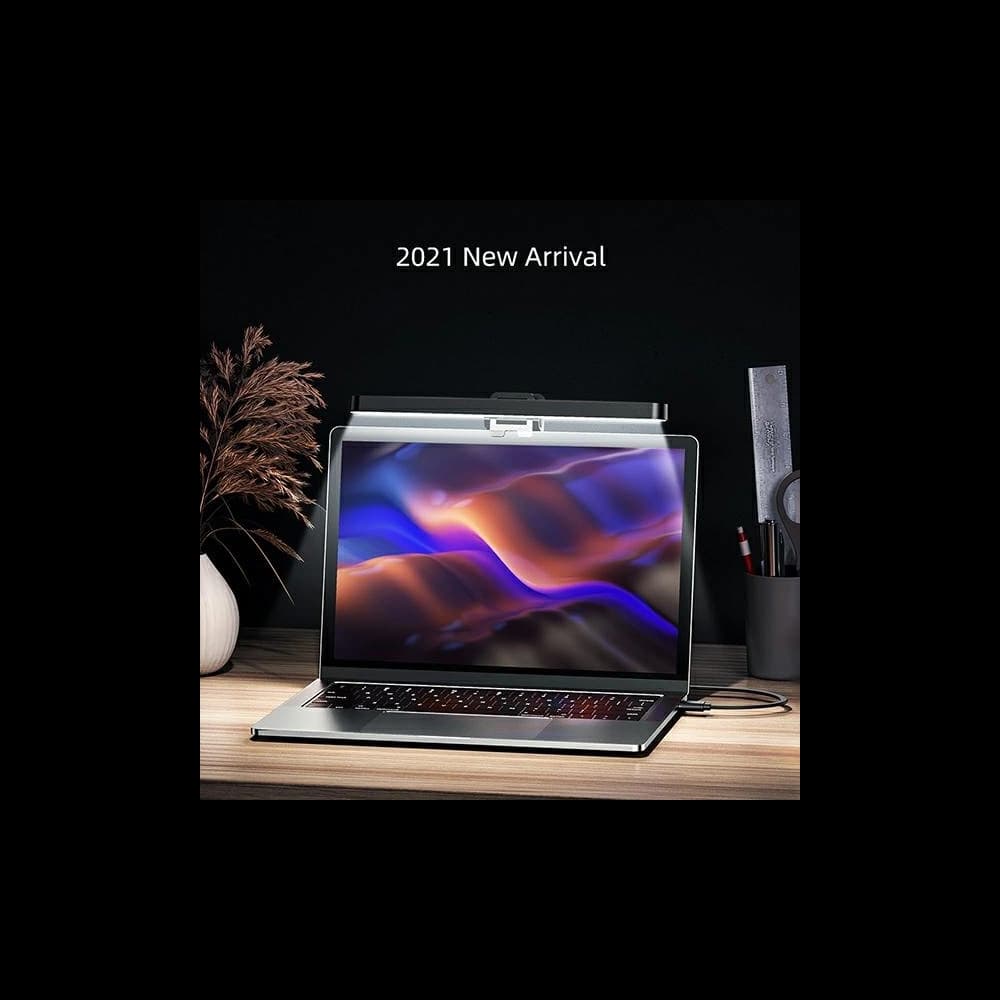 Lampă LED pentru laptop USAMS U-View Series neagră/black ZB236PMD01 - 2