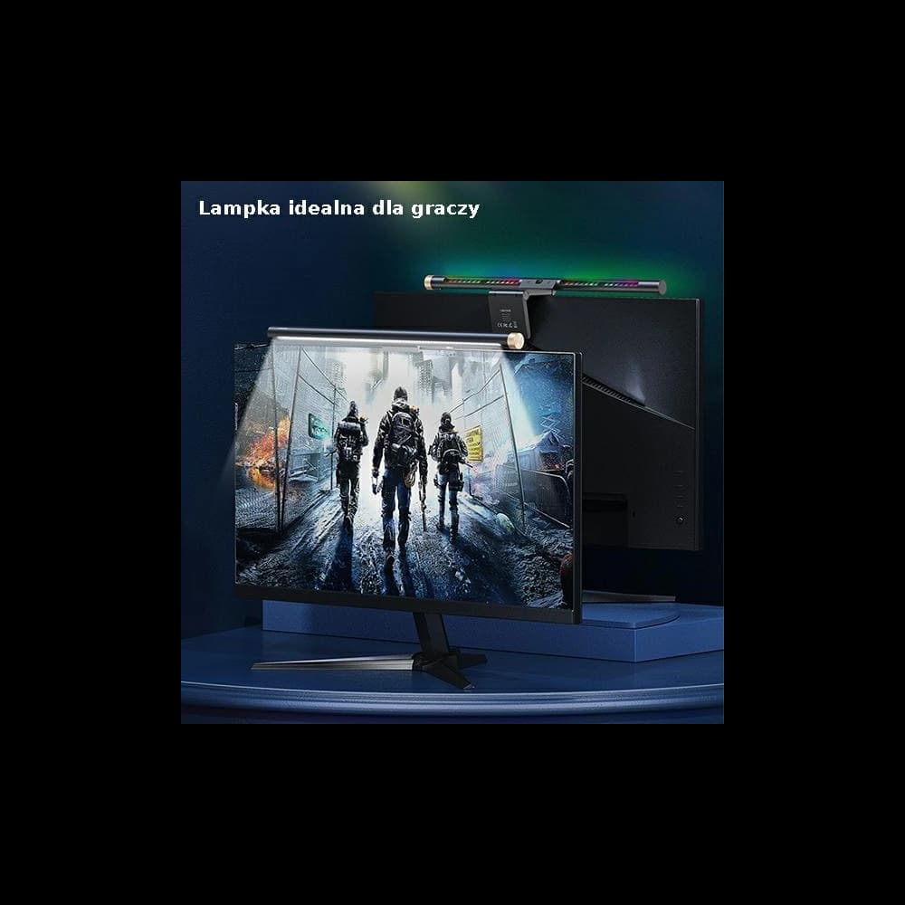 Lampă LED pentru monitor USAMS Starry Serie, neagră ZB224PMD01 - 2