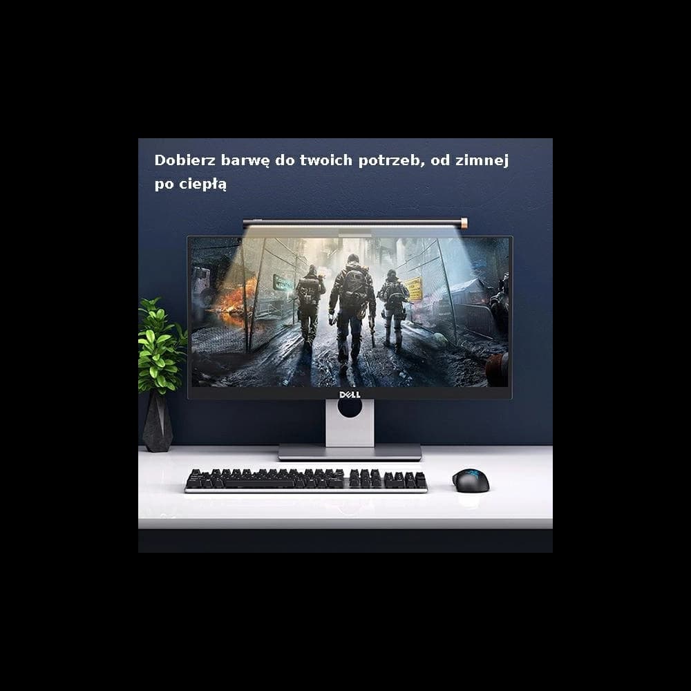 Lampă LED pentru monitor USAMS Starry Serie, neagră ZB224PMD01 - 6