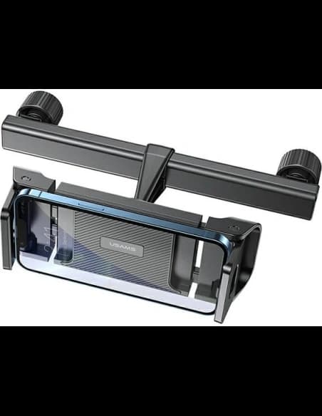 Držák do auta USAMS na opěrku hlavy černý/black ZJ68ZJ01