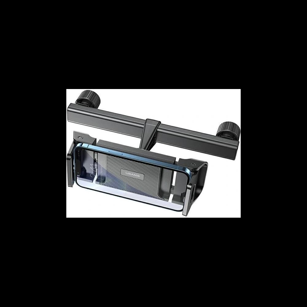 USAMS Autohalterung für Kopfstütze schwarz ZJ68ZJ01 - 1