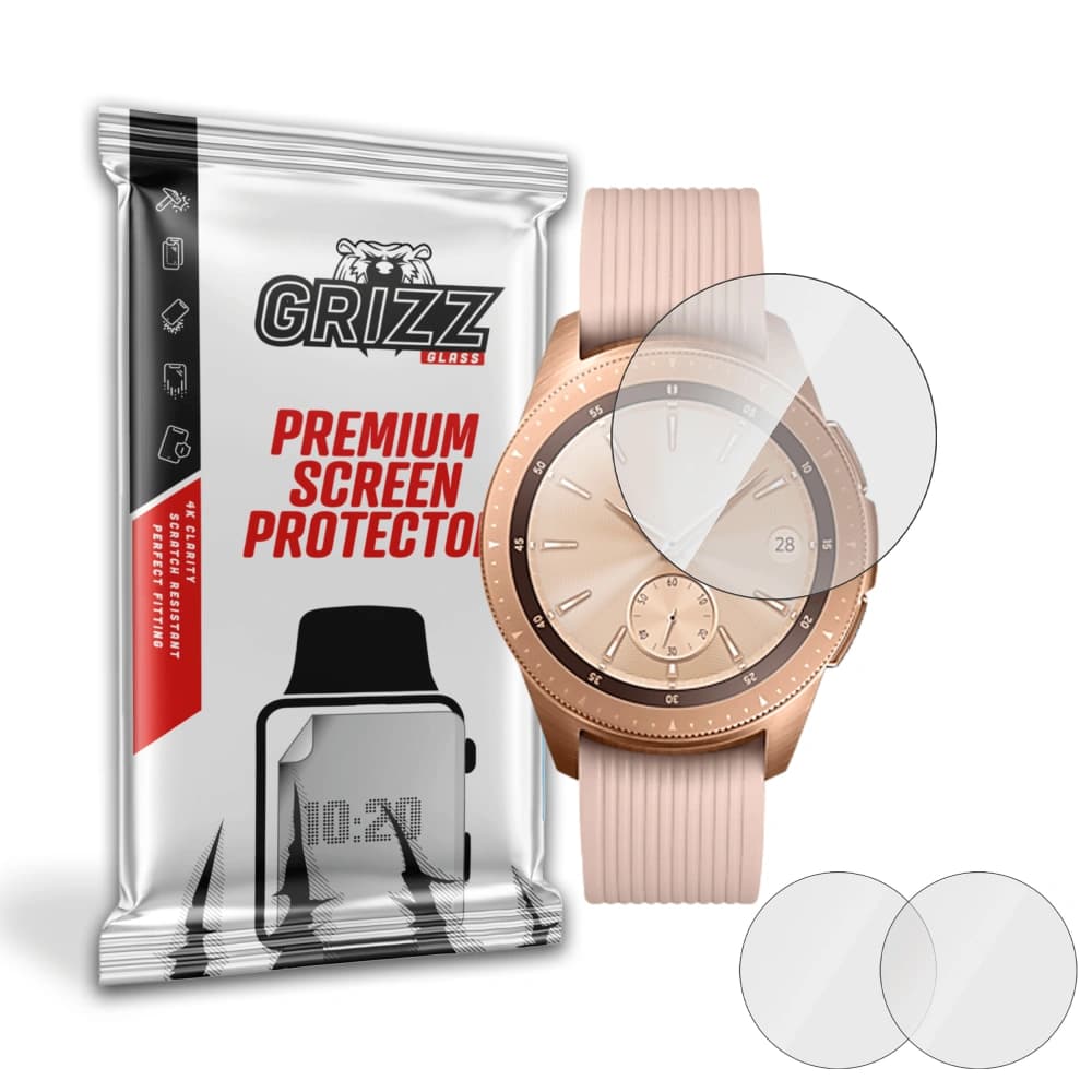 Hybriertes Glas GrizzGlass HybridGlass für Samsung Galaxy Watch 42 mm - 1