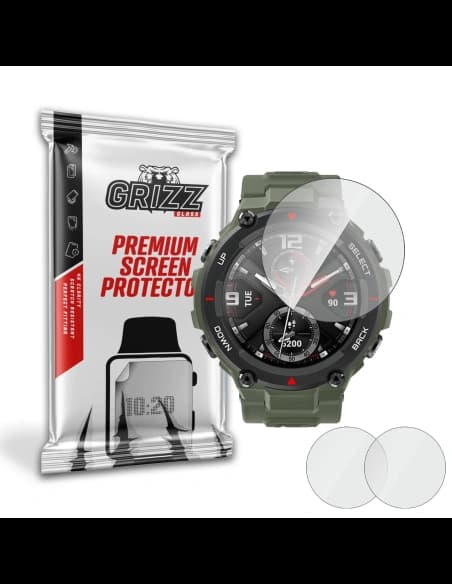 Szkło hybrydowe GrizzGlass HybridGlass do Amazfit T-Rex