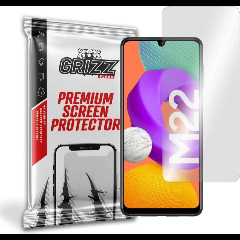 Hibrid üveg GrizzGlass HybridGlass a Samsung Galaxy M22-hez - 1