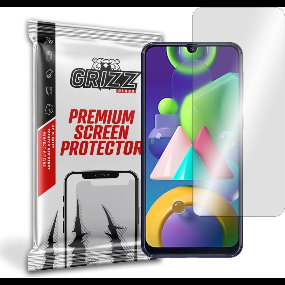 Hybidní sklo GrizzGlass HybridGlass pro Samsung Galaxy M21s - 1