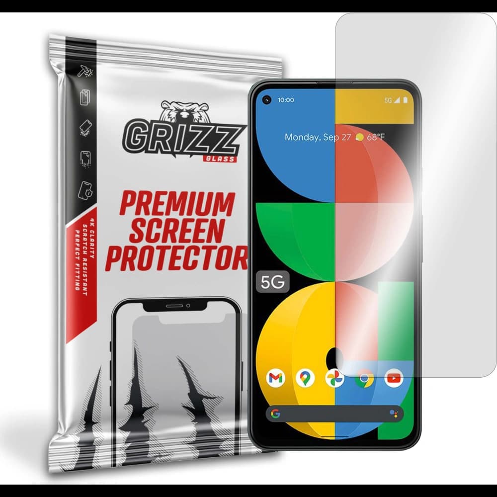 Hybidní sklo GrizzGlass HybridGlass pro Google Pixel 5A 5G - 1