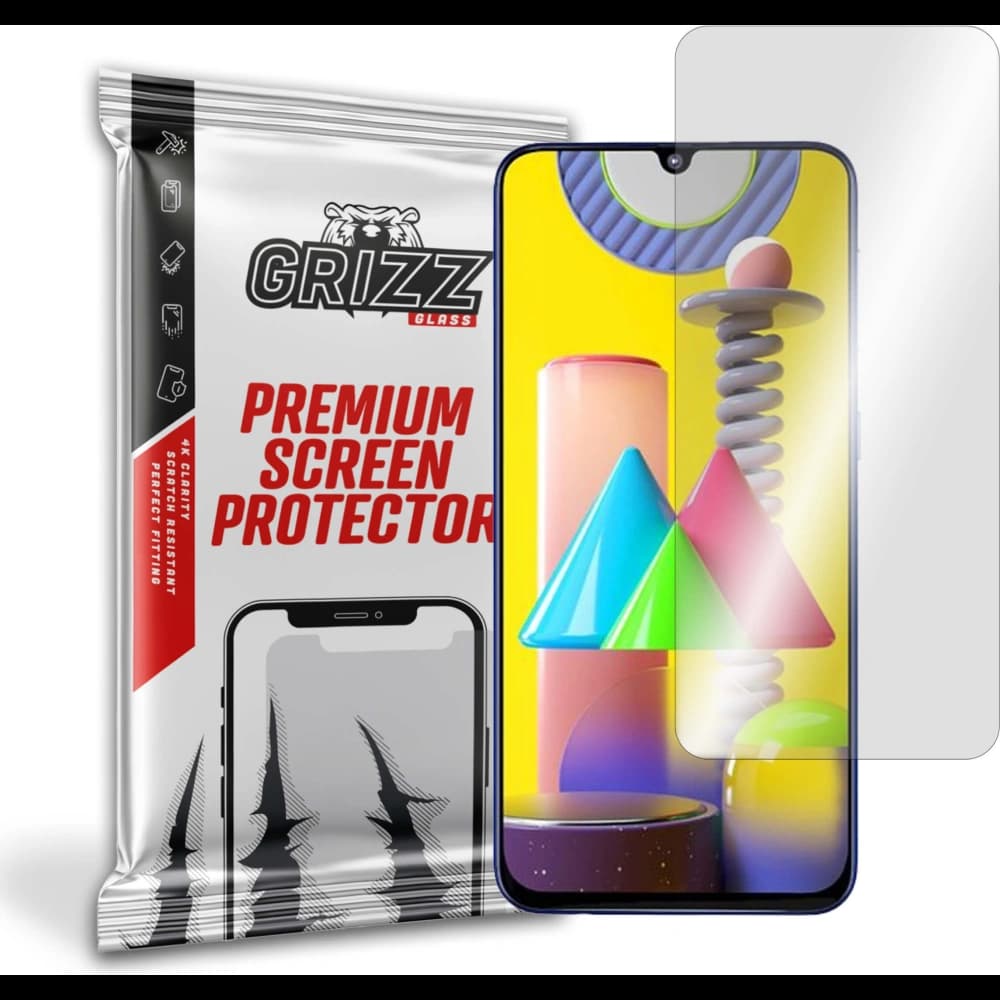 Sticlă hibridă GrizzGlass HybridGlass pentru Samsung Galaxy M31 Prime - 1