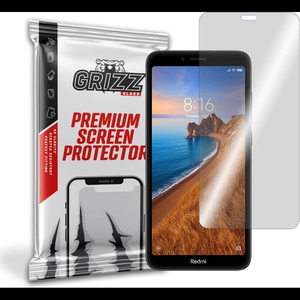 Hybriertes Glas GrizzGlass HybridGlass für Xiaomi Redmi 7A - 1