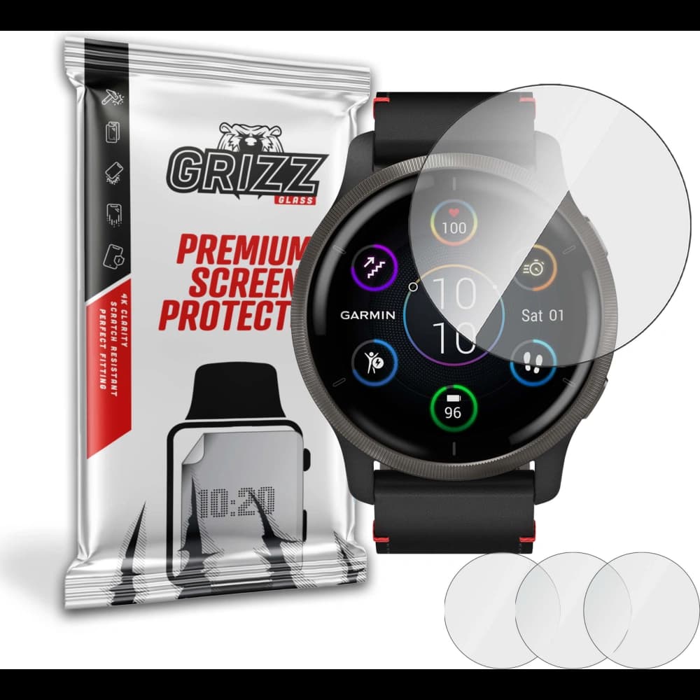 Hydrogel-Folie GrizzGlass Hydrofilm für Garmin Venu 2 - 1