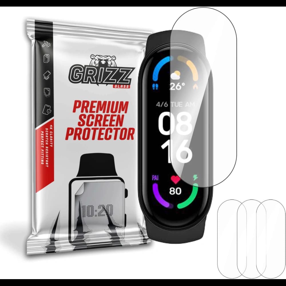 GrizzGlass Hydrofilm Xiaomi Mi Band 6 NFC - 1