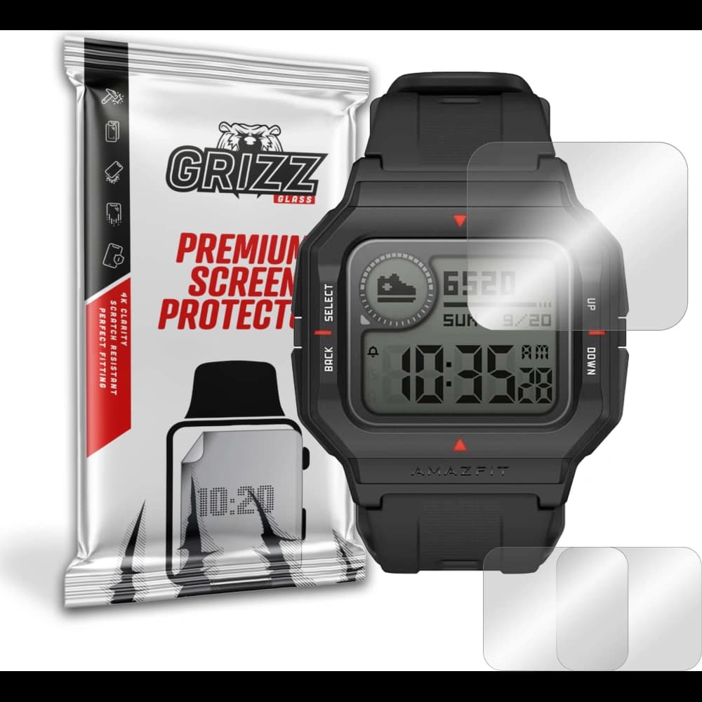 Hybrierglas GrizzGlass HybridGlass für Amazfit Neo