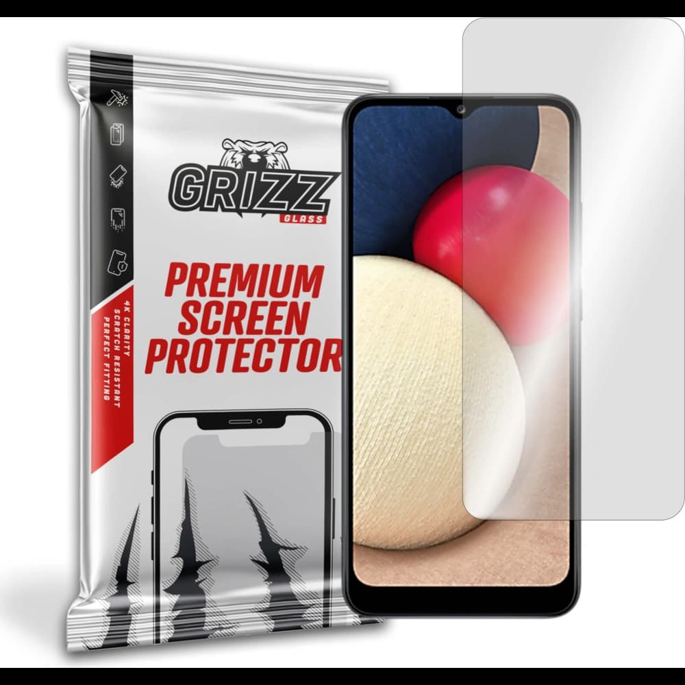 Hybridní sklo GrizzGlass HybridGlass pro Samsung Galaxy A02s - 1