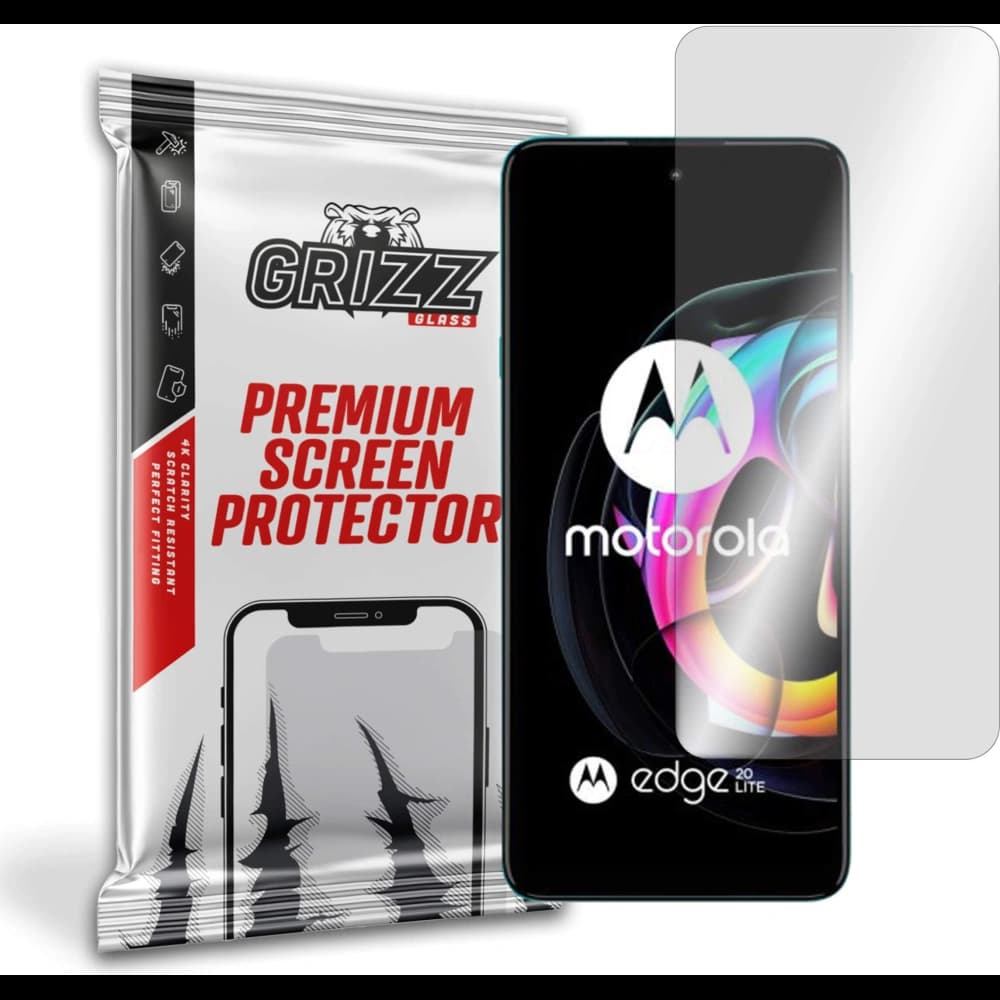 Hybriční sklo GrizzGlass HybridGlass pro Motorola Edge 20 Lite - 1