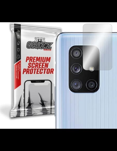 Glas für die GrizzGlass HybridGlass Kamera für Samsung Galaxy A71 5G