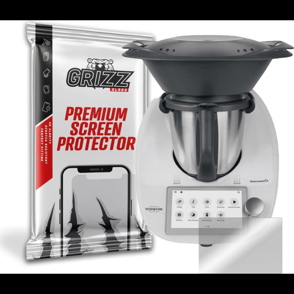 Szkło hybrydowe GrizzGlass HybridGlass do Thermomix TM6 - 1