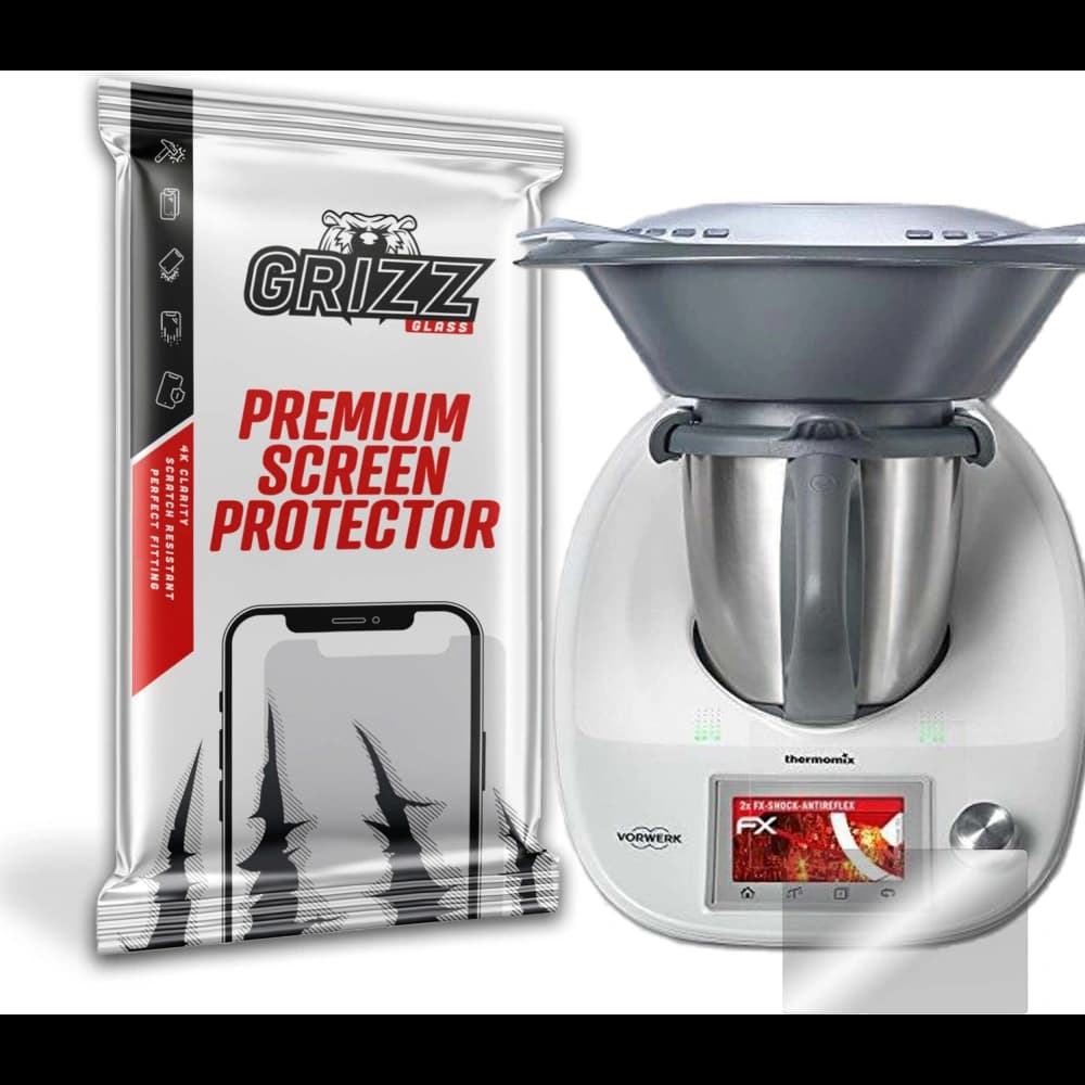 Szkło hybrydowe GrizzGlass HybridGlass do Thermomix TM5