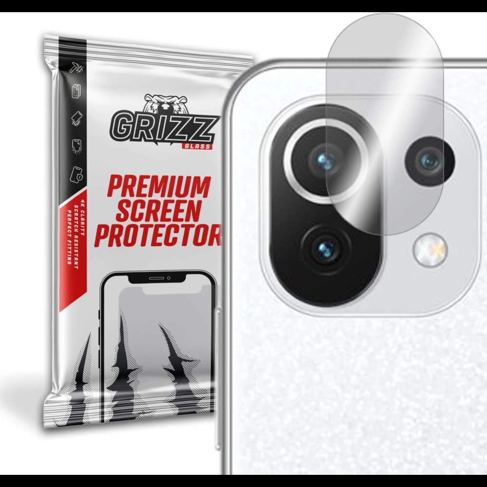 Sklo na aparát GrizzGlass HybridGlass Camera pro Xiaomi Mi 11 Lite 5G NE - 1