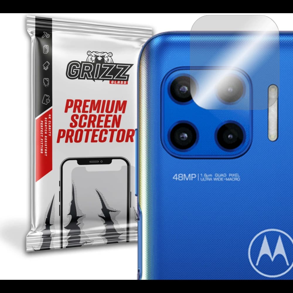 GrizzGlass HybridGlass Geam de cameră pentru Motorola Moto G 5G Plus - 1