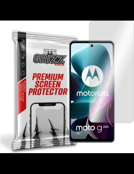 Sticlă hibridă GrizzGlass HybridGlass pentru Motorola Moto G200 5G