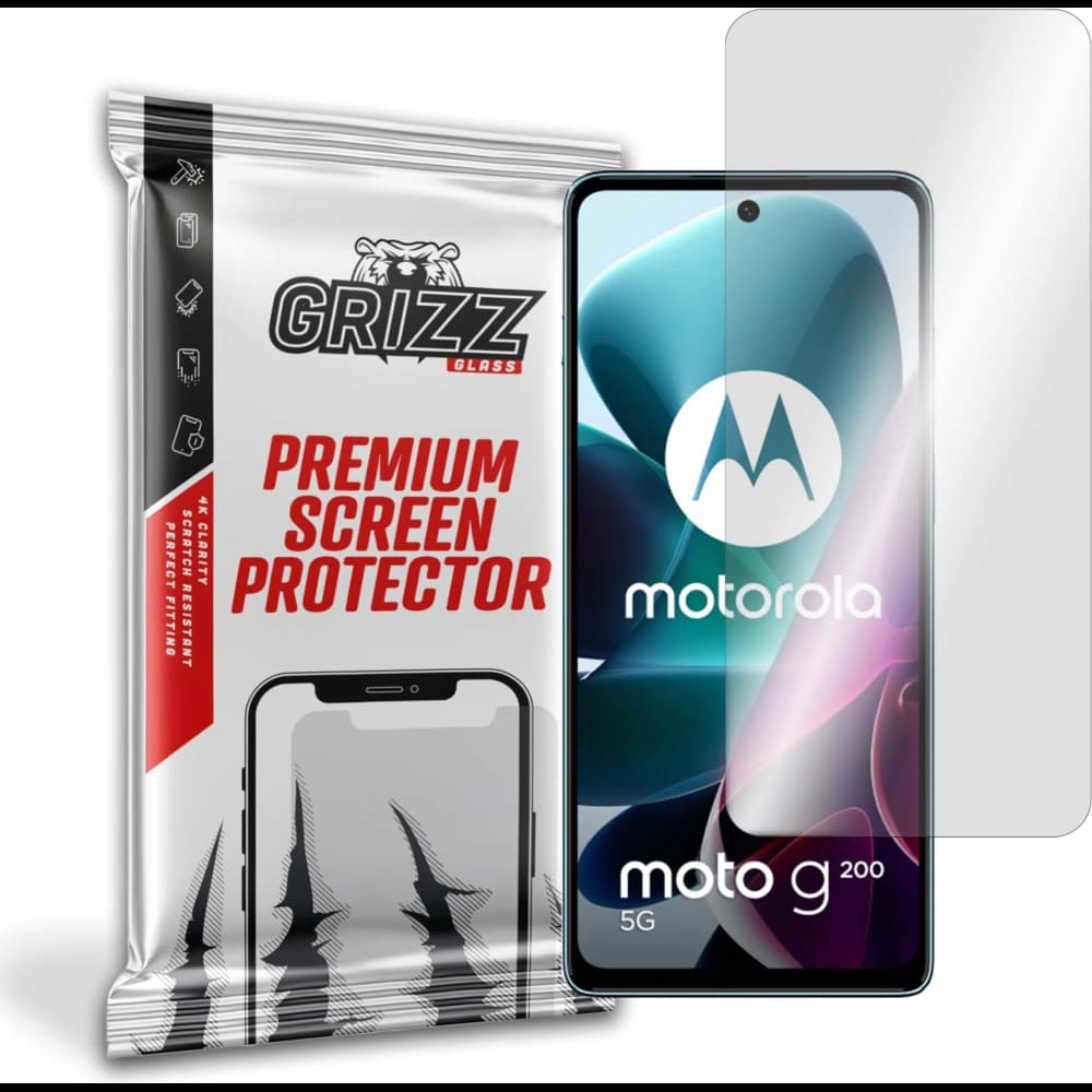 Sticlă hibridă GrizzGlass HybridGlass pentru Motorola Moto G200 5G - 1