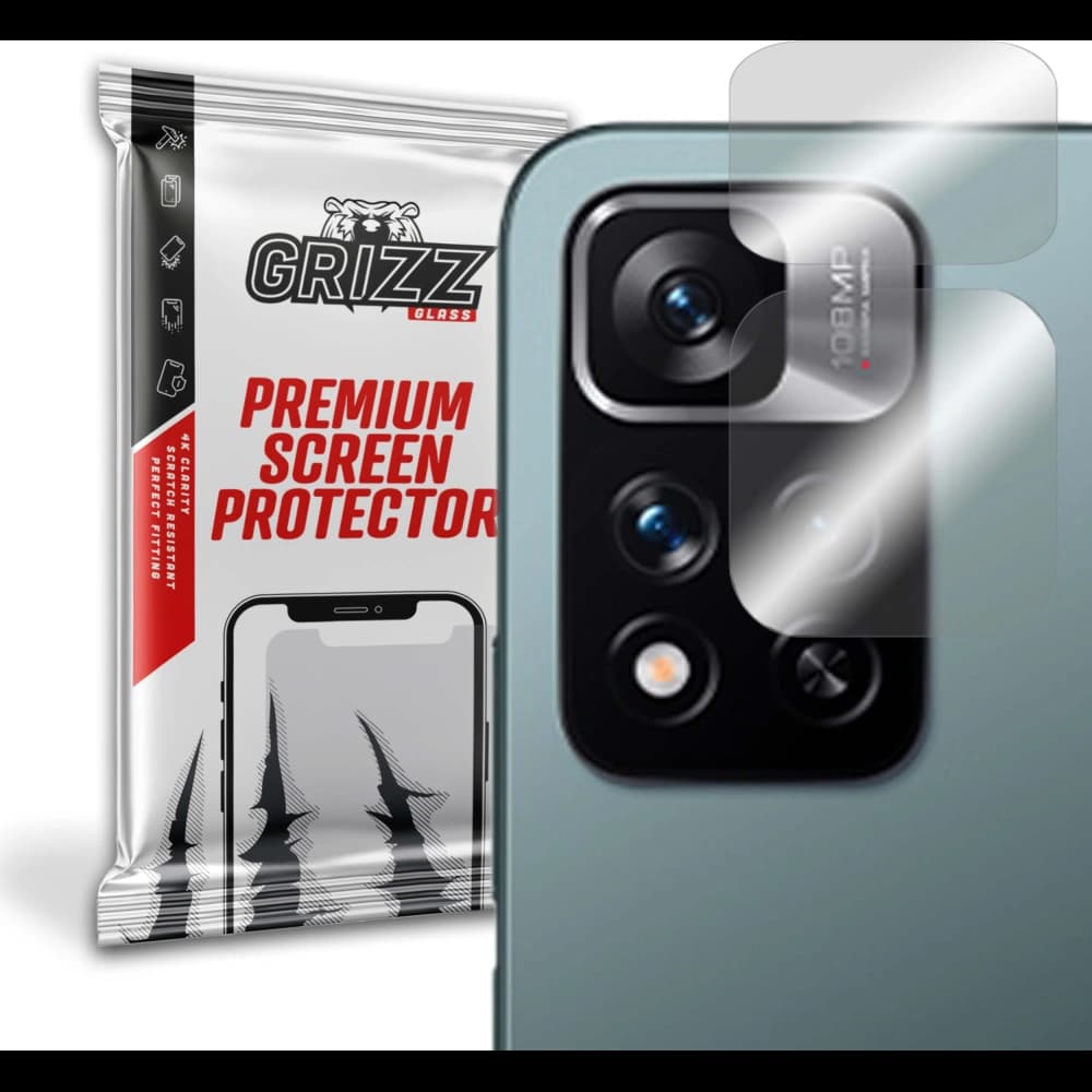 Üveg a GrizzGlass HybridGlass fényképezőhöz Xiaomi Redmi Note 11 Pro Plus-hoz - 1