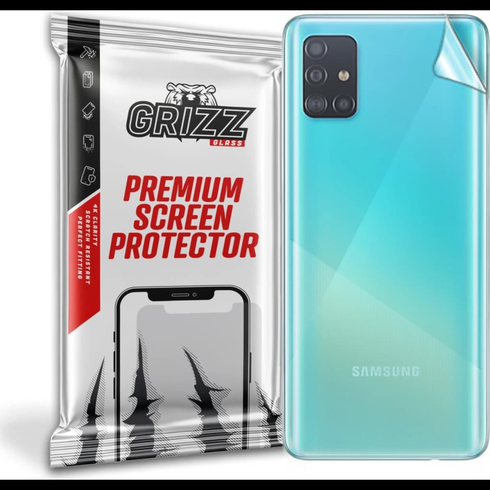 Fólie na zadní stranu GrizzGlass UltraSkin pro Samsung Galaxy A51 - 1