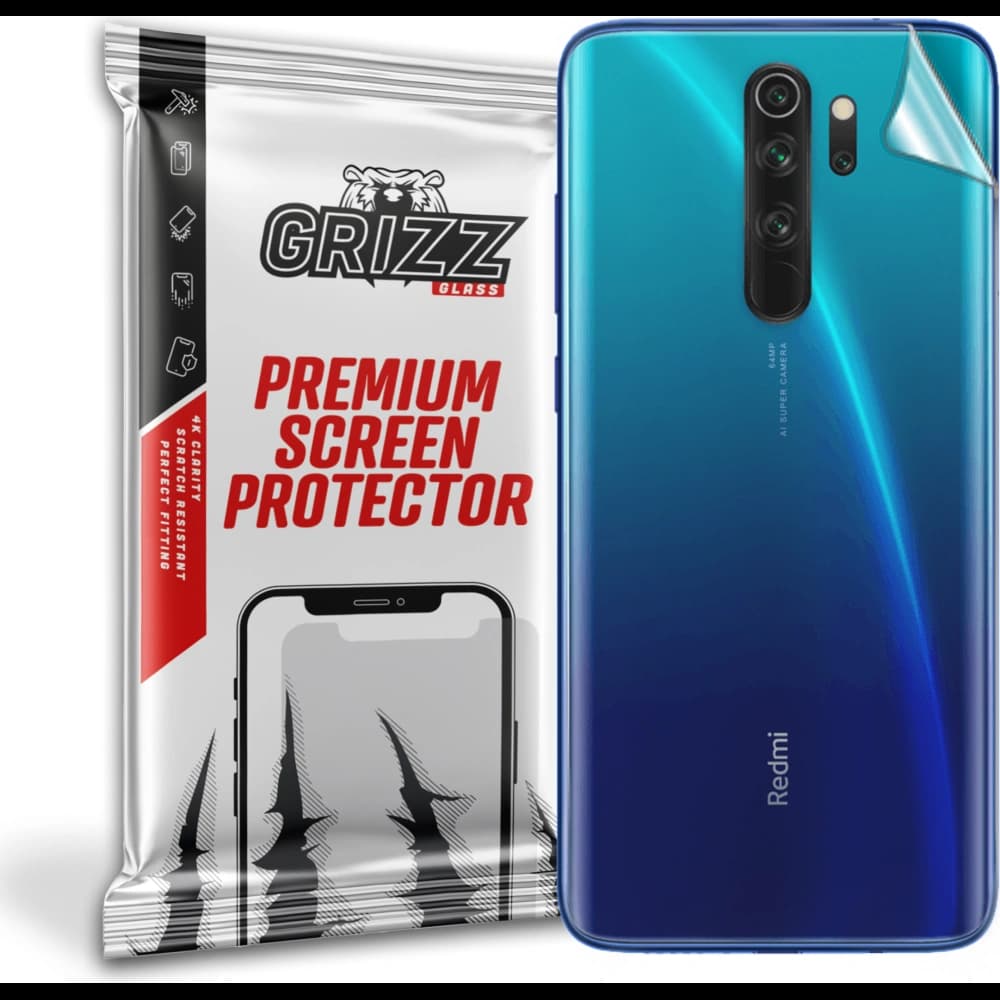 Fólia a hátuljára GrizzGlass UltraSkin a Xiaomi Redmi Note 8 Pro-hoz - 1
