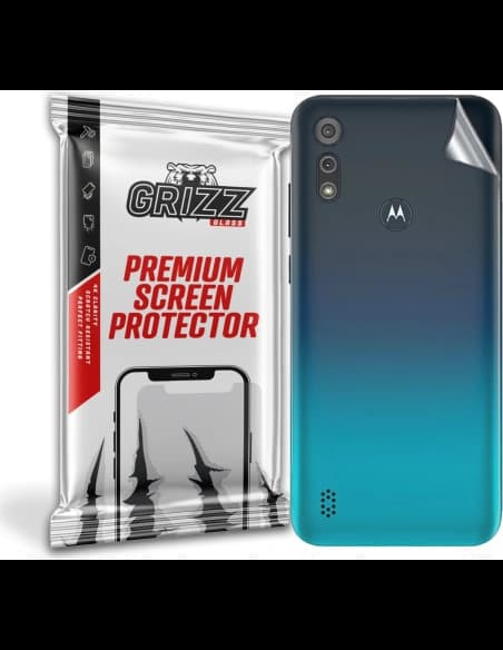 GrizzGlass SatinSkin Motorola Moto E6s 2020