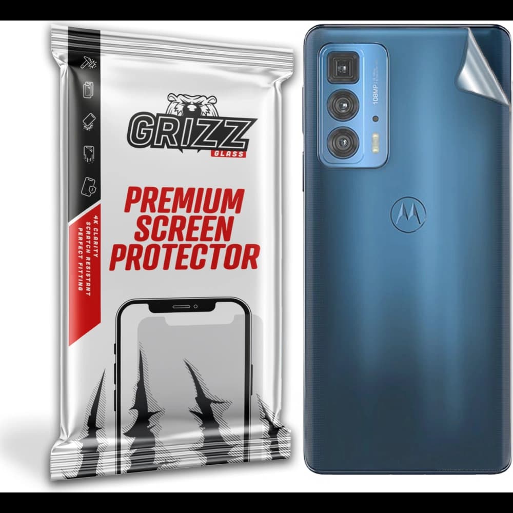 Fólie na zadní stranu GrizzGlass SatinSkin pro Motorola Moto Edge 20 Pro 5G - 1