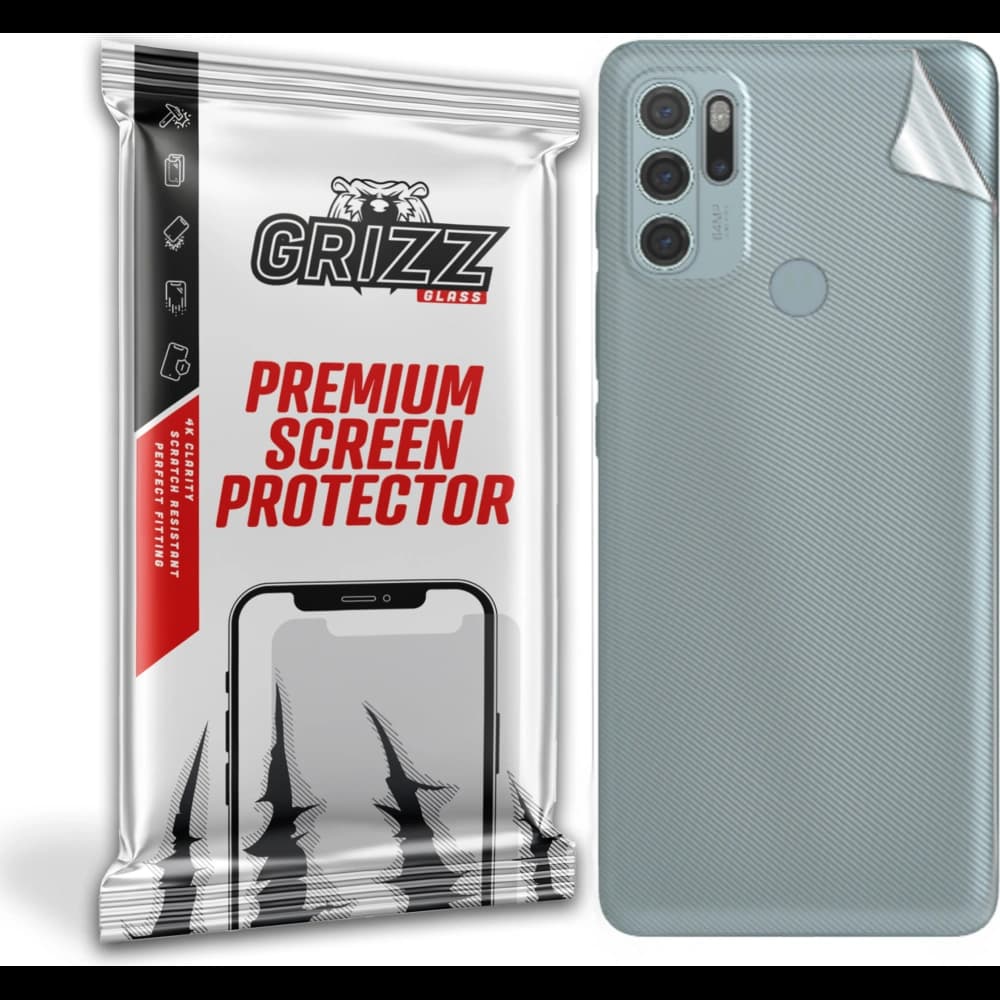 Folie GrizzGlass SatinSkin spate pentru Motorola Moto G60s - 1