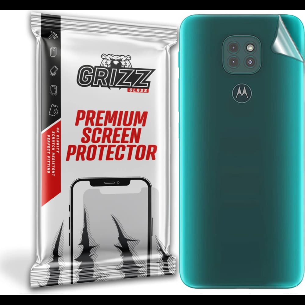 Folie GrizzGlass SatinSkin spate pentru Motorola Moto G9 - 1