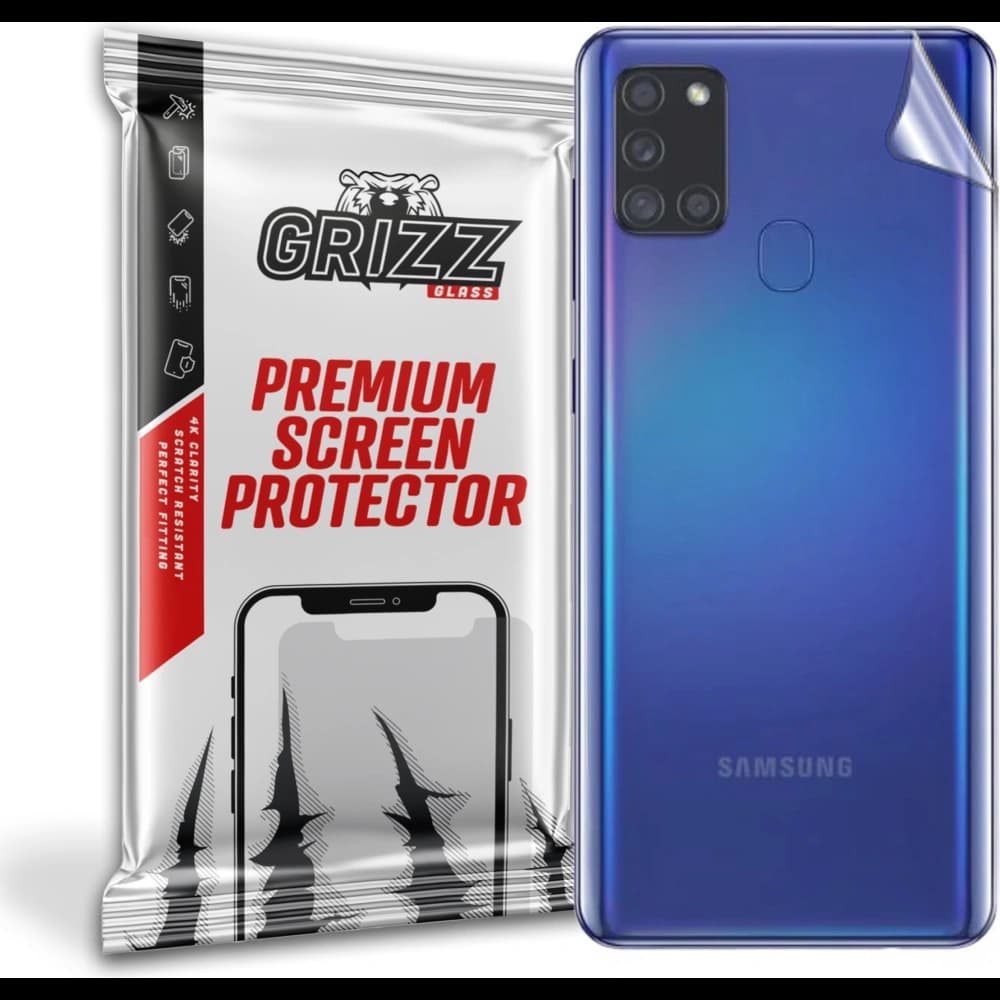 Fólie na zadní stranu GrizzGlass UltraSkin pro Samsung Galaxy A21s - 1