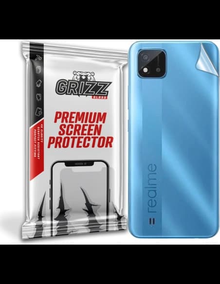Fólia hátulra GrizzGlass SatinSkin a Realme C20A-hoz