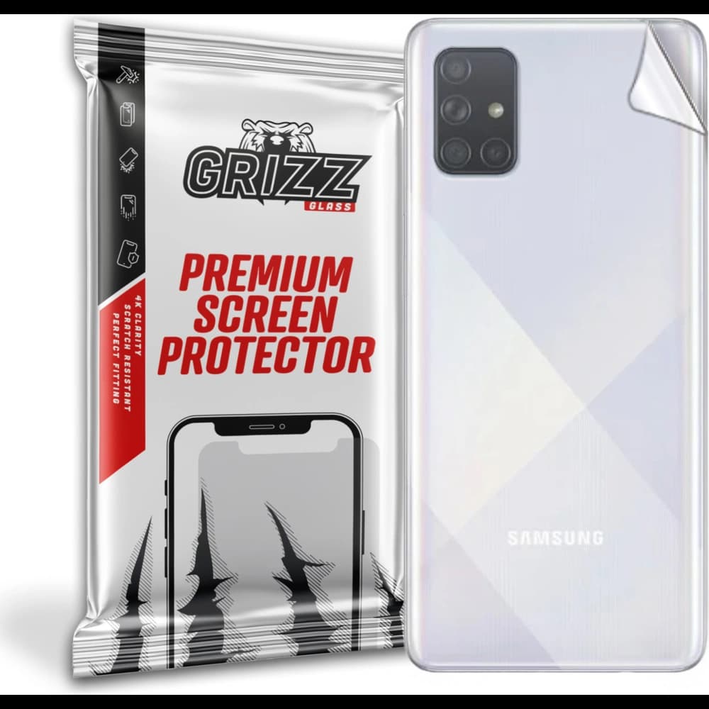 Folie auf der Rückseite GrizzGlass UltraSkin für Samsung Galaxy A71 5G - 1