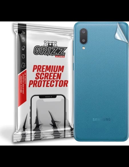 Folie für die Rückseite GrizzGlass SatinSkin für Samsung Galaxy M02