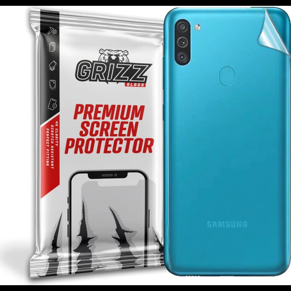 Fólie na zadní stranu GrizzGlass SatinSkin pro Samsung Galaxy M11 - 1