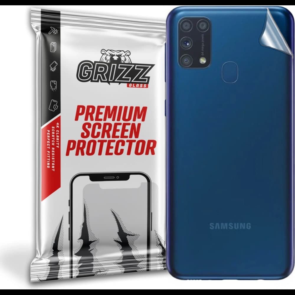 Folie na zadní část GrizzGlass SatinSkin pro Samsung Galaxy M31 Prime - 1