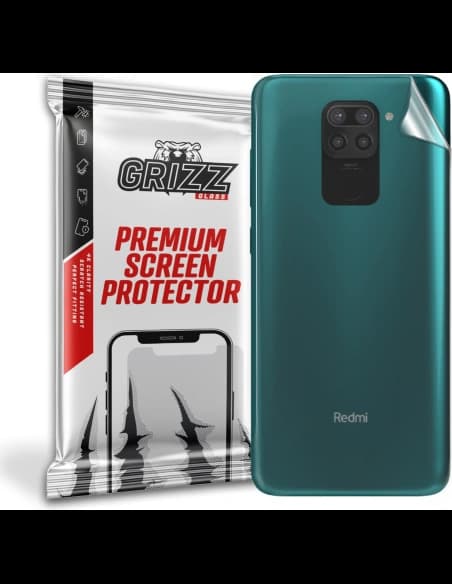 Folie GrizzGlass SatinSkin spate pentru Xiaomi Redmi Note 9