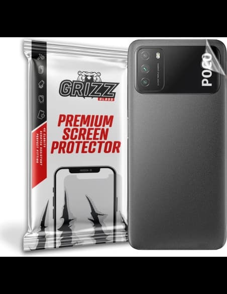 Folie GrizzGlass SatinSkin spate pentru Xiaomi POCO M3